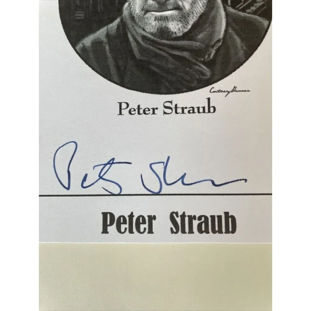 Interior Darkness Hardcover Peter Straub Bookplate Signed Overlook Stoker